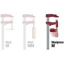 Clamp PIHER Maxi M 15cm, mouth depth 7cm, max. 4000N Clamp PIHER Maxi M 15cm, mouth depth 7cm, max. 4000N