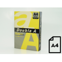 Colored paper Double A, 80g, A4, 500 sheets, Lemon Colored paper Double A, 80g, A4, 500 sheets, Lemon