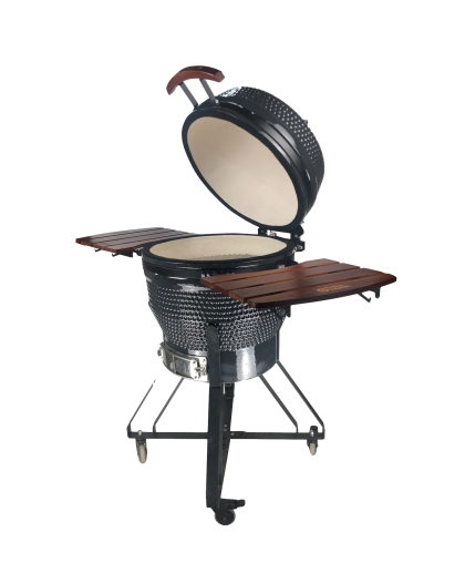 TunaBone Kamado Pro barbecue 22 ", size M, dark gray – 3