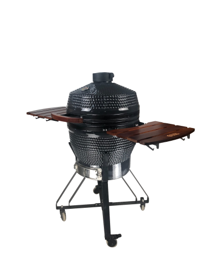 TunaBone Kamado Pro barbecue 22 ", size M, dark gray – 4