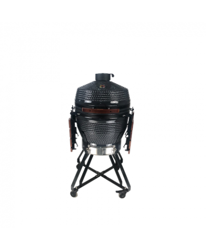 TunaBone Kamado Pro barbecue 22 ", size M, dark gray – 9