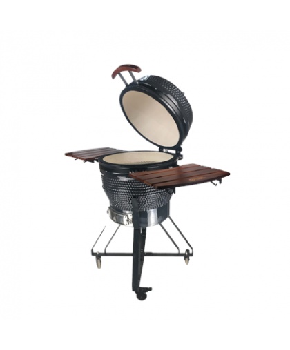 TunaBone Kamado Pro barbecue 22 ", size M, dark gray – 11