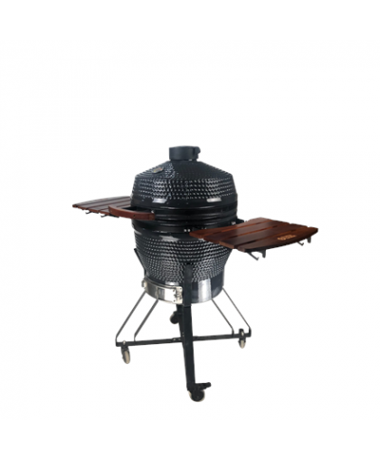 TunaBone Kamado Pro barbecue 22 ", size M, dark gray – 12