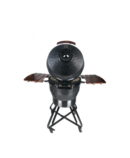 TunaBone Kamado Pro barbecue 22 ", size M, dark gray – 15