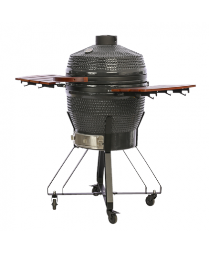 TunaBone Kamado Pro barbecue 22 ", size M, dark gray – 17