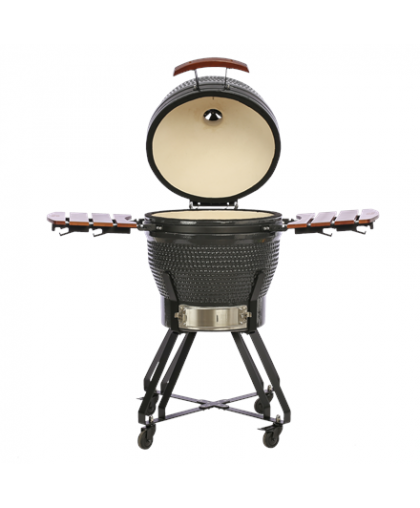 TunaBone Kamado Pro barbecue 22 ", size M, dark gray – 24