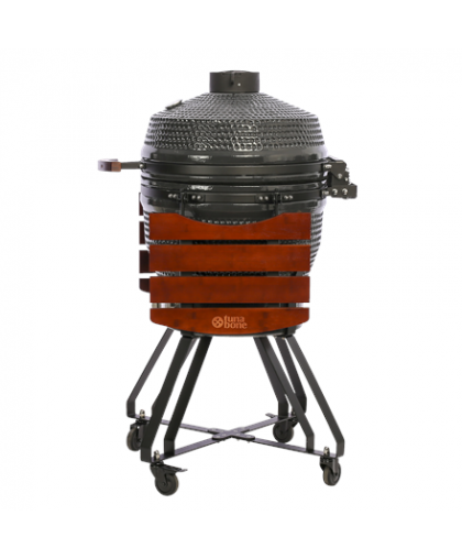 TunaBone Kamado Pro barbecue 22 ", size M, dark gray – 26