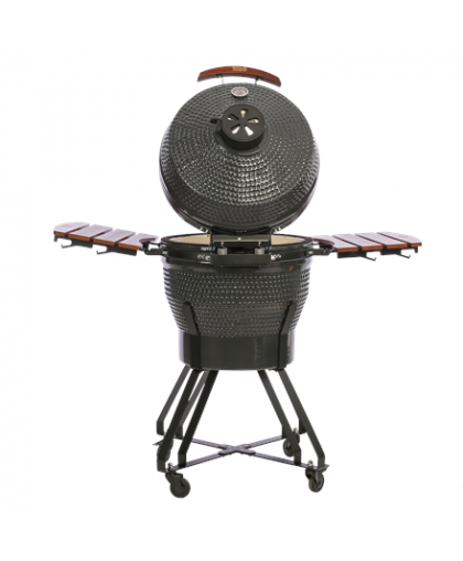 TunaBone Kamado Pro barbecue 22 ", size M, dark gray – 28