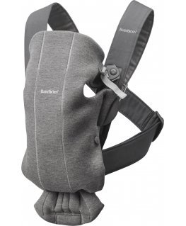 BabyBjörn Mini 3D Jersey -kantoreppu, Dark Grey