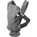 BabyBjörn Mini 3D Jersey -kantoreppu, Dark Grey BabyBjörn Mini 3D Jersey -kantoreppu, Dark Grey