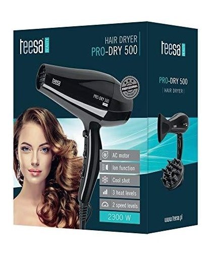 Teesa PRO-DRY 500 Ion Hair Dryer 2300W / Black – 9