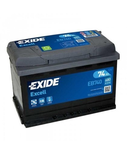 Exide Battery 74 Ah 680 A