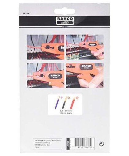 Bahco Automatic cable stripping pliers 0.5-6.0mm – 3