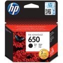 HP CZ101AE ink cartridge No. 650, black HP CZ101AE ink cartridge No. 650, black