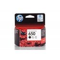HP CZ101AE ink cartridge No. 650, black HP CZ101AE ink cartridge No. 650, black