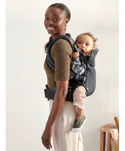 BabyBjorn BABYBJORN - Harmony 3D tinklinis nešiklis, antracitas – 5