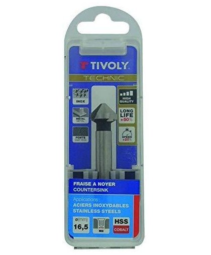 Tivoly Gilintuvas HSS-E5 90° ⌀25mm, kotelis 10mm – 4