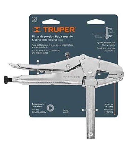 Truper Pliers are fixed with clamp type, max 200mm. 240 / 250mm., 17469 – 9