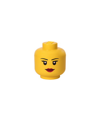 LEGO large head-shaped storage box girl – 2