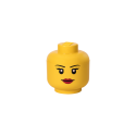 LEGO large head-shaped storage box girl LEGO large head-shaped storage box girl
