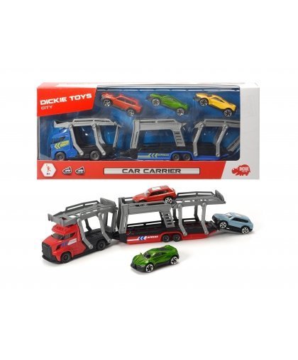 Dickie Toys car trailer 2 different – 4