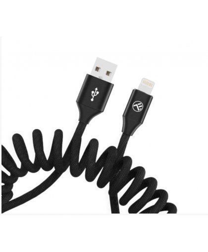 Tellur Data cable Extendable USB to Lightning 3A 1.8m black