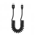 Tellur Data cable Extendable USB to Lightning 3A 1.8m black Tellur Data cable Extendable USB to Lightning 3A 1.8m black