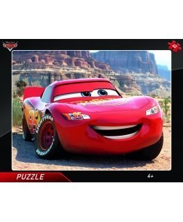 Dino large plate puzzle 40 pcs Cars