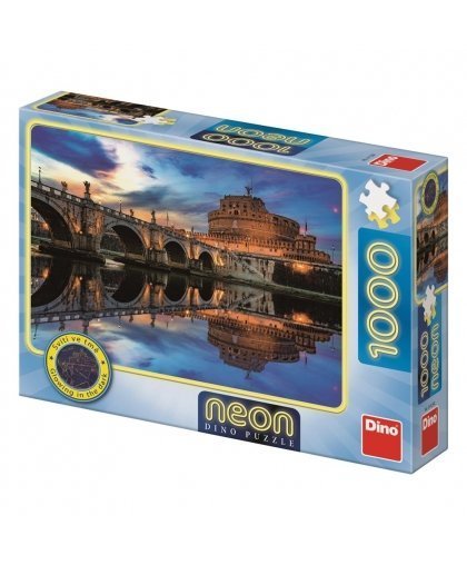 Dino puzzle 1000 pcs Neon