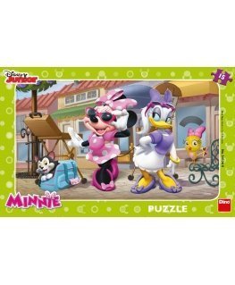 Dino small plate puzzle 15 pcs Minnie