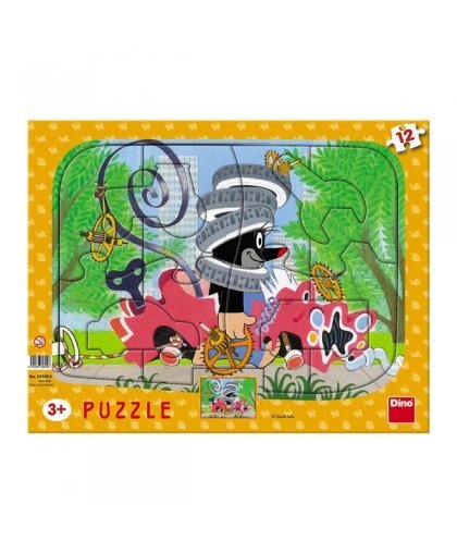 Dino large plate puzzle 12 pcs