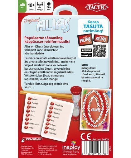 Tactic reisimäng Alias – 3