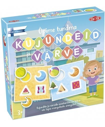Tactic board game We get to know shapes and colors