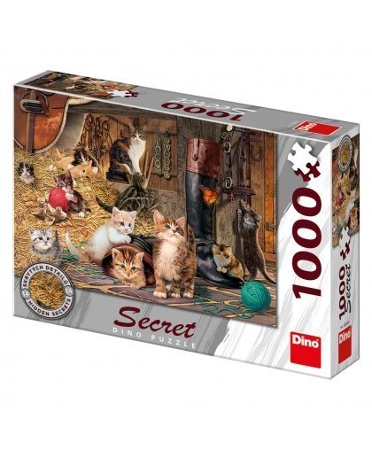 Dino cover puzzle 1000 pcs Cats