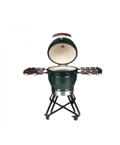 TunaBone Kamado Pro barbecue 24 ", size L, green – 3