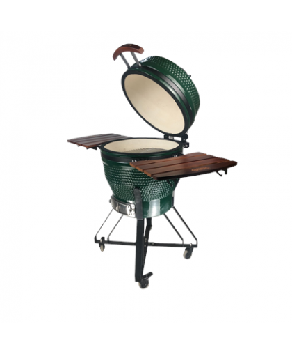 TunaBone Kamado Pro barbecue 24 ", size L, green – 6