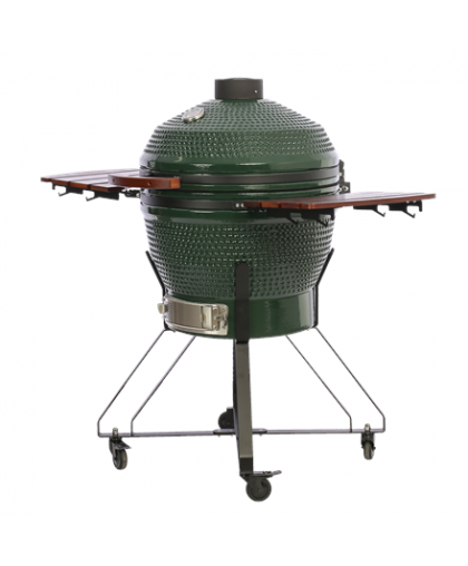 TunaBone Kamado Pro barbecue 24 ", size L, green – 10