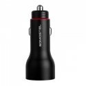 CAR CHARGER 5A Juodas METER + KABELIS IPHONE SOMOSTEL 30W 2XUSB DUAL SMS-A89 QUICK CHARGE QC 3.0 METAL - POWER DELIVERY CAR CHARGER 5A Juodas METER + KABELIS IPHONE SOMOSTEL 30W 2XUSB DUAL SMS-A89 QUICK CHARGE QC 3.0 METAL - POWER DELIVERY