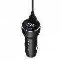 CAR CHARGER 5A BLACK + METER + CABLE IPHONE SOMOSTEL 30W 2XUSB DUAL SMS-A89 QUICK CHARGE QC 3.0 METAL - POWER DELIVERY CAR CHARGER 5A BLACK + METER + CABLE IPHONE SOMOSTEL 30W 2XUSB DUAL SMS-A89 QUICK CHARGE QC 3.0 METAL - POWER DELIVERY