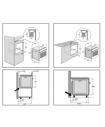 BRANDT BOH7532BB Orkaitė – 4