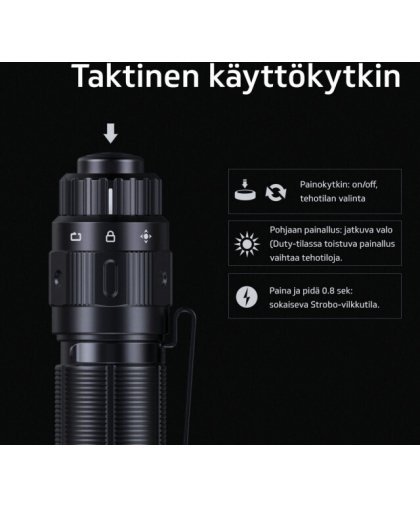 Fenix PD36R TAC flashlight – 4