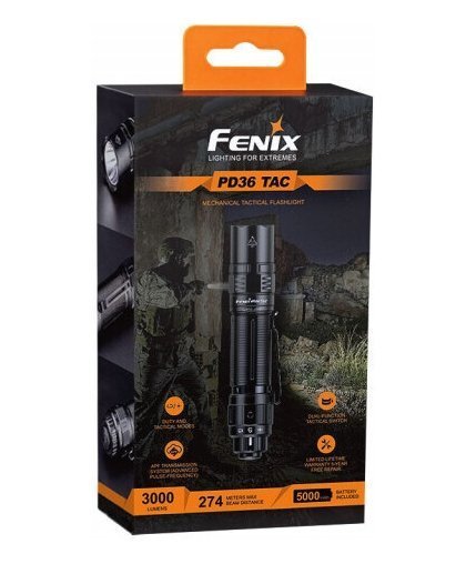 Fenix PD36R TAC -taskulamppu – 7