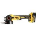 BATTERY 18V ANGLE GRINDER DEWALT DCG405P3 with 3 x 5Ah batteries and charger BATTERY 18V ANGLE GRINDER DEWALT DCG405P3 with 3 x 5Ah batteries and charger