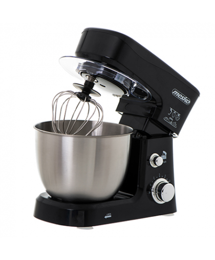 Mesko MS 4217 food processor, 1200 W, Number of speeds 6, Stainless steel / Black