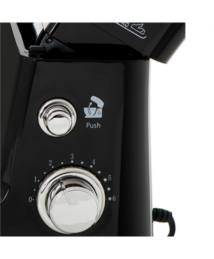 Mesko MS 4217 food processor, 1200 W, Number of speeds 6, Stainless steel / Black – 4