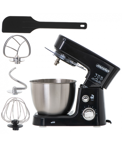 Mesko MS 4217 food processor, 1200 W, Number of speeds 6, Stainless steel / Black – 5