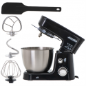 Mesko MS 4217 food processor, 1200 W, Number of speeds 6, Stainless steel / Black Mesko MS 4217 food processor, 1200 W, Number of speeds 6, Stainless steel / Black