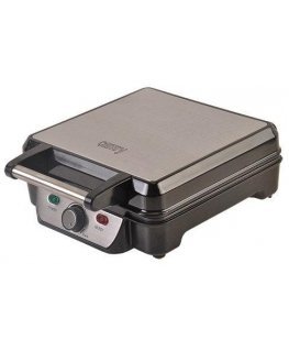 Camry Waffle CR 3025 1150 W, Number of pastry 4, Belgium, Black / Stainless Steel