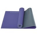 Toorx Yoga mat MAT-177 173x60x0,6 Purple / Gray Toorx Yoga mat MAT-177 173x60x0,6 Purple / Gray