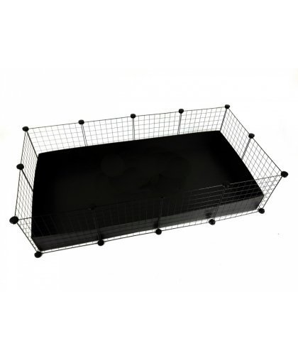 C&C Modular cage 3x2 145 x 75 cm black